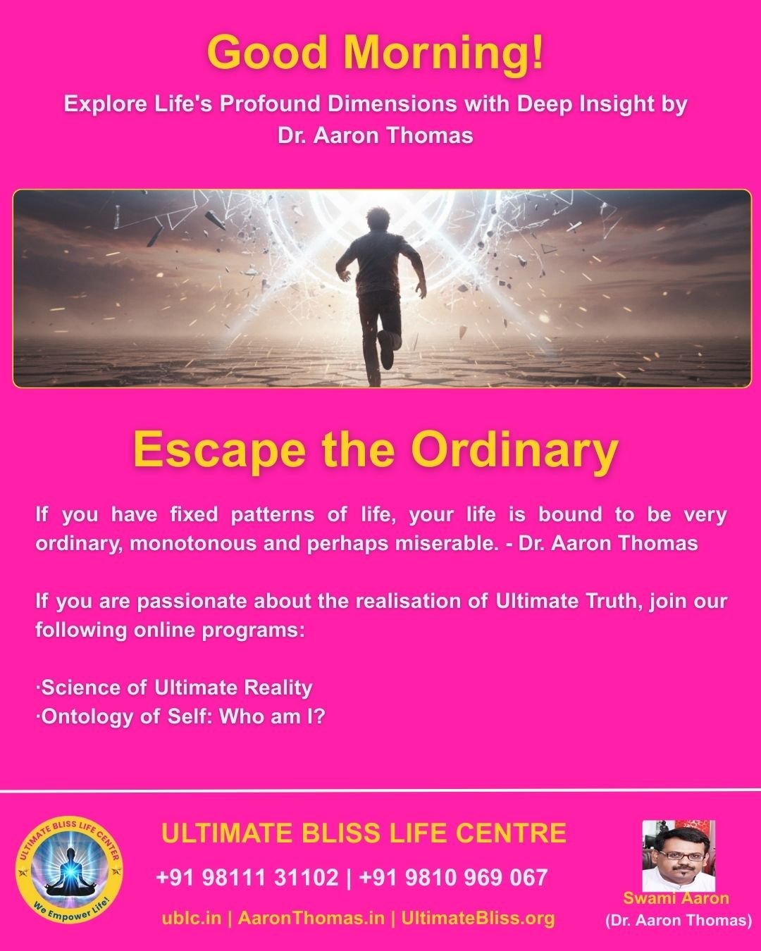 Dr. Aaron Thomas Quote-110